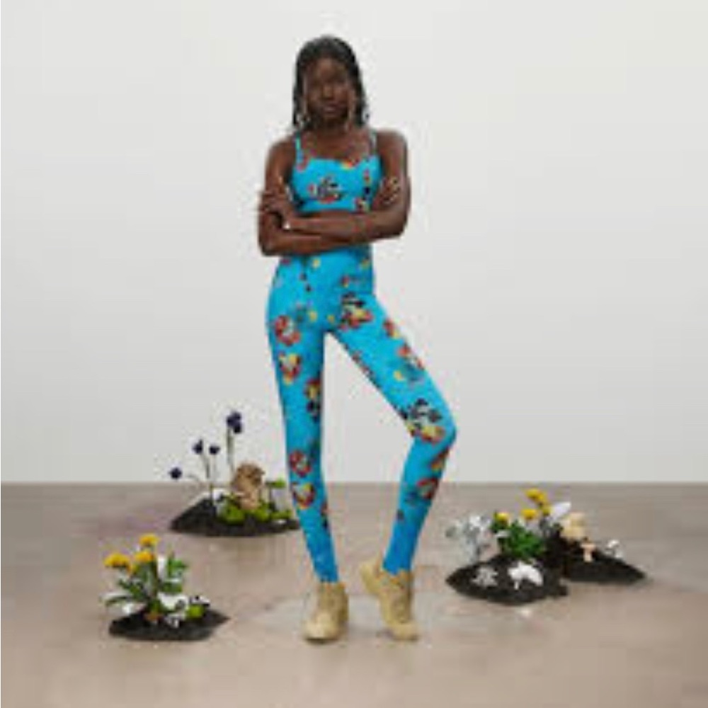 IVY Park Beyoncé x Adidas Originals Printed Tights Sz S